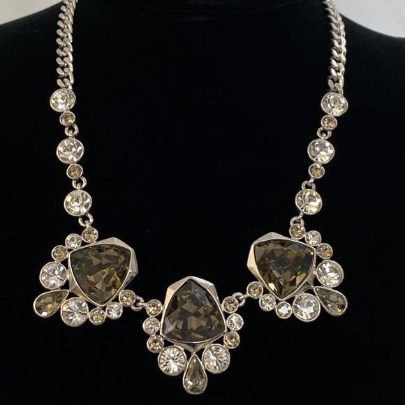 Givenchy Jewelry - Givenchy Rhinestone Statement Bold Necklace EUC